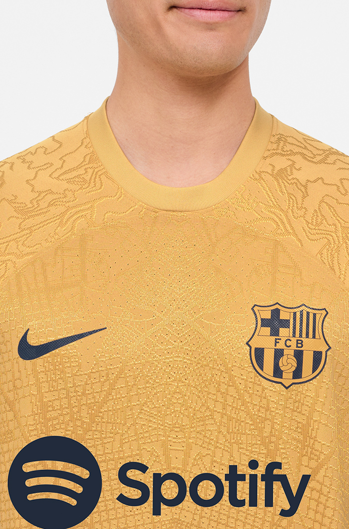 Barcelona Away Soccer Jersey Replica Mens 2022/23 (Player Version)