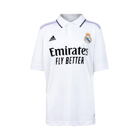 Real Madrid Home Soccer Jersey + Short + Socks Replica Youth 2022/23
