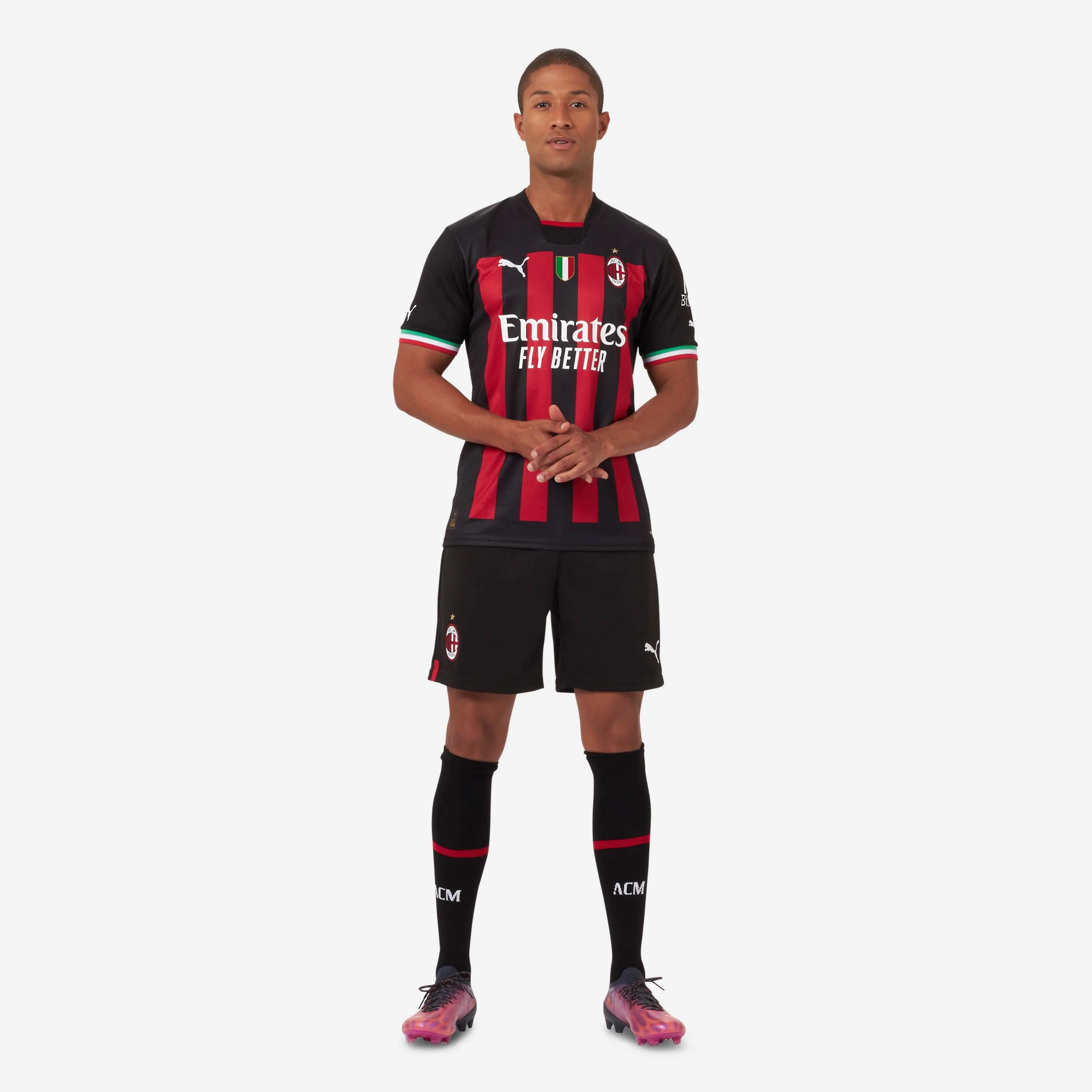 AC Milan Home Soccer Jersey Replica Mens 2022/23