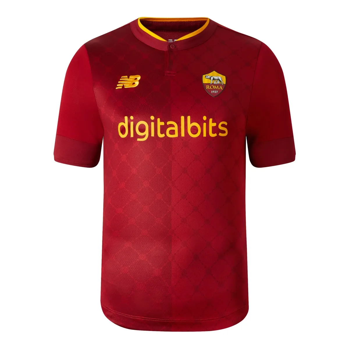 AS Roma Home Soccer Jersey Replica Mens 2022/23 (Player Version)