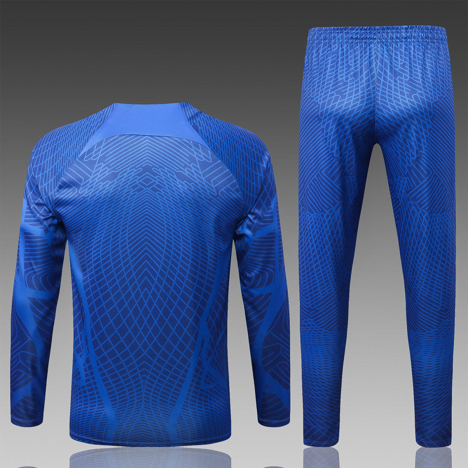 Netherlands Blue Soccer Training Suit Replica Youth 2022
