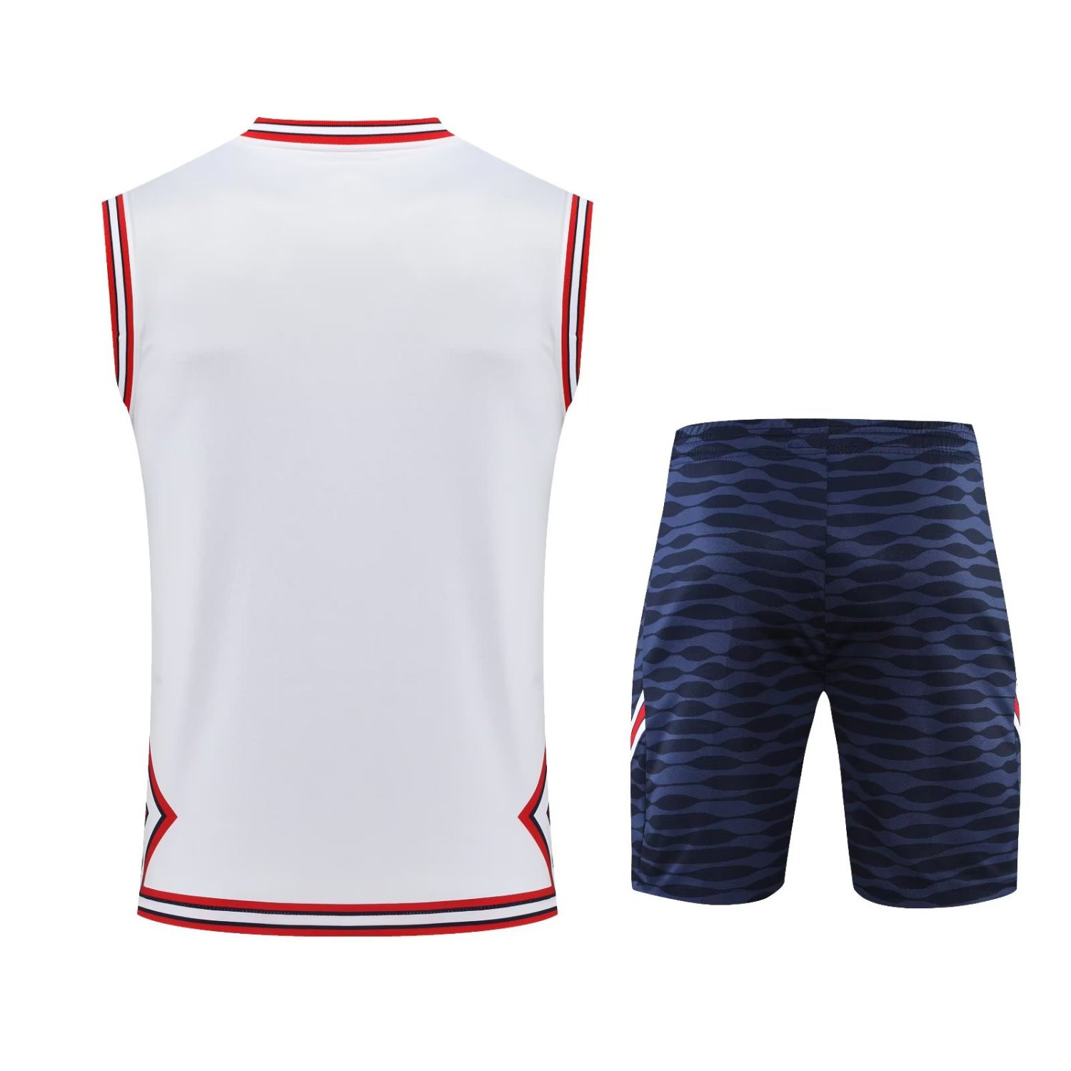 PSG x Jordan Soccer Singlet + Short Replica White 2022/23 Mens