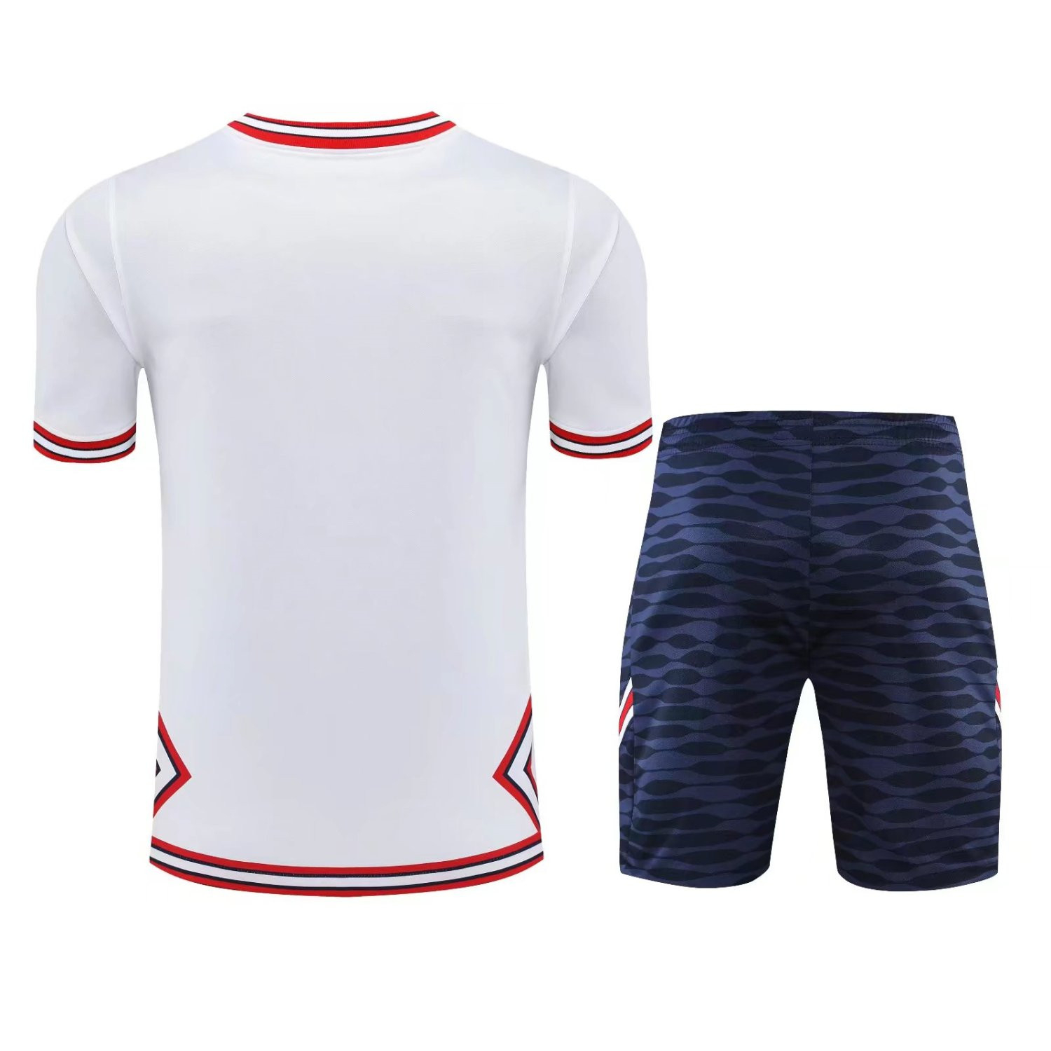 PSG x Jordan Soccer Jersey + Short Replica White 2022/23 Mens