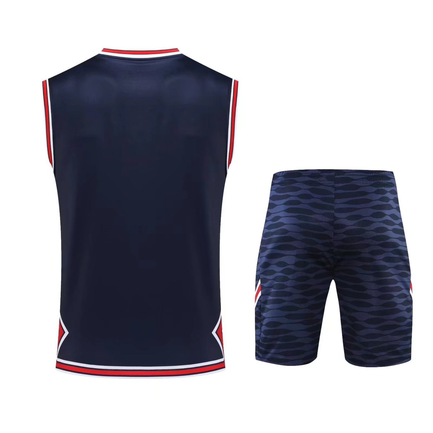 PSG x Jordan Soccer Singlet + Short Replica Navy 2022/23 Mens