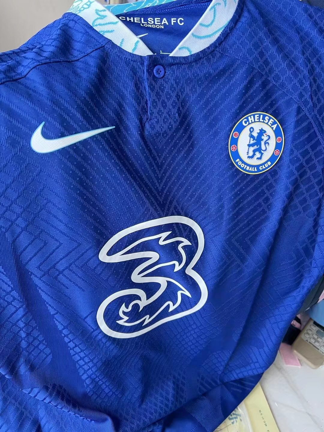 Chelsea Soccer Jersey Replica Home Mens 2022/23 (Player Version)