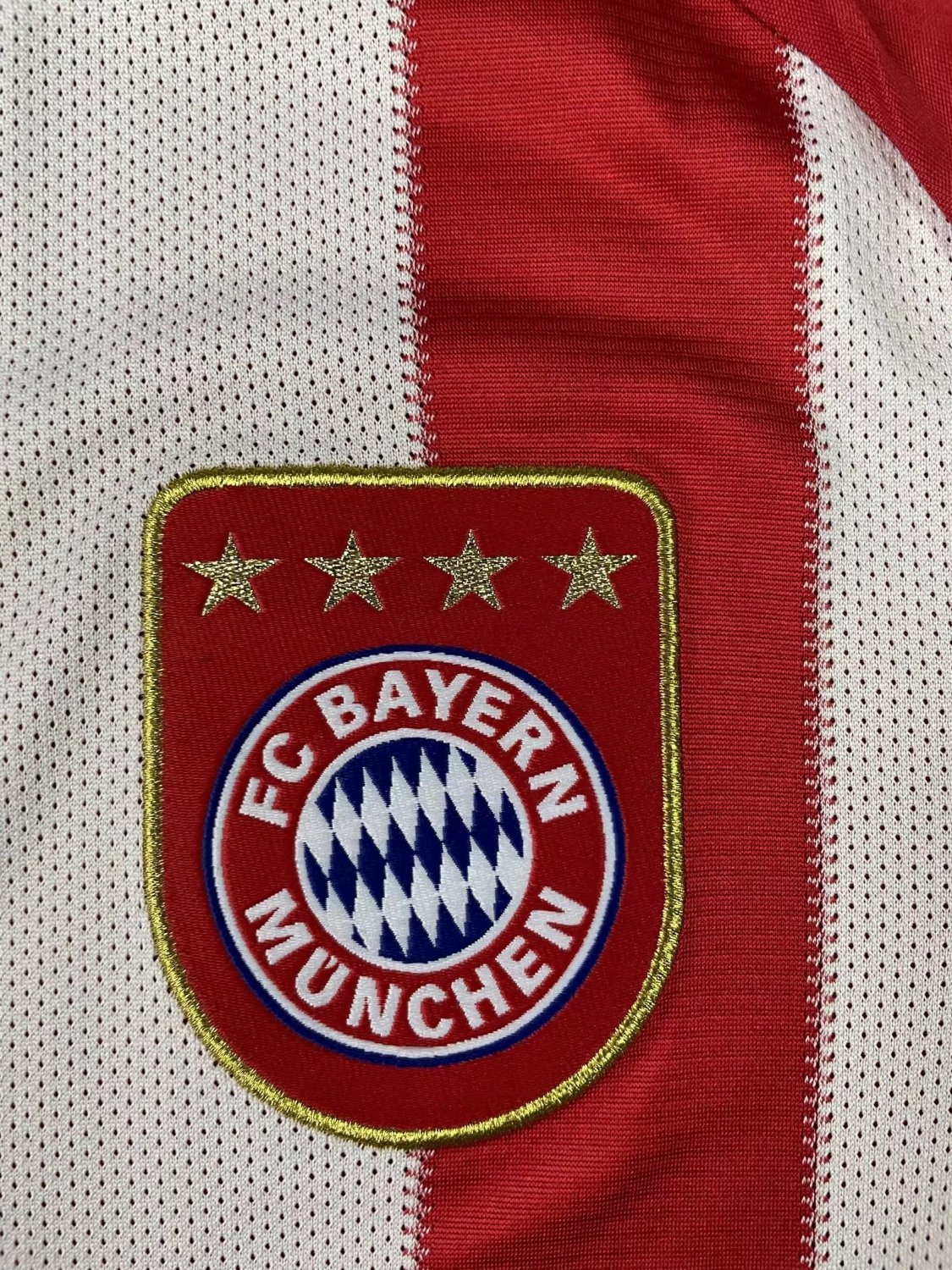 Bayern Munich Soccer Jersey Replica Retro Home Mens 2010