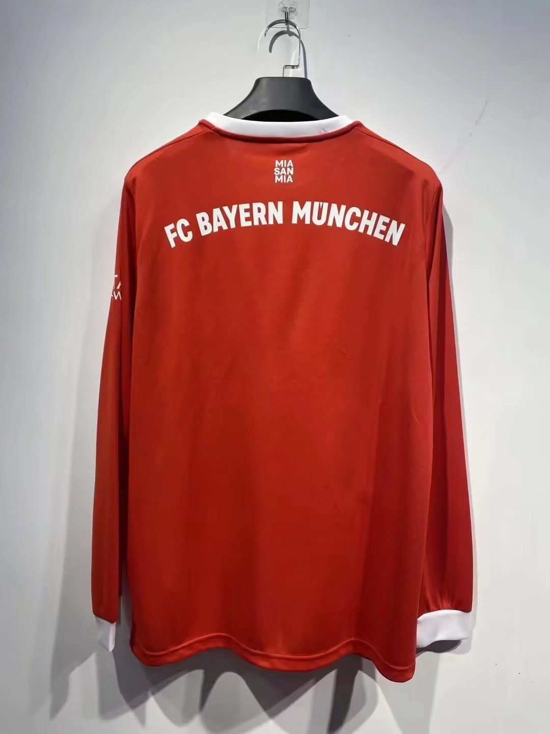 Bayern Munich Soccer Jersey Replica Home Mens 2022/23 (Long Sleeve)