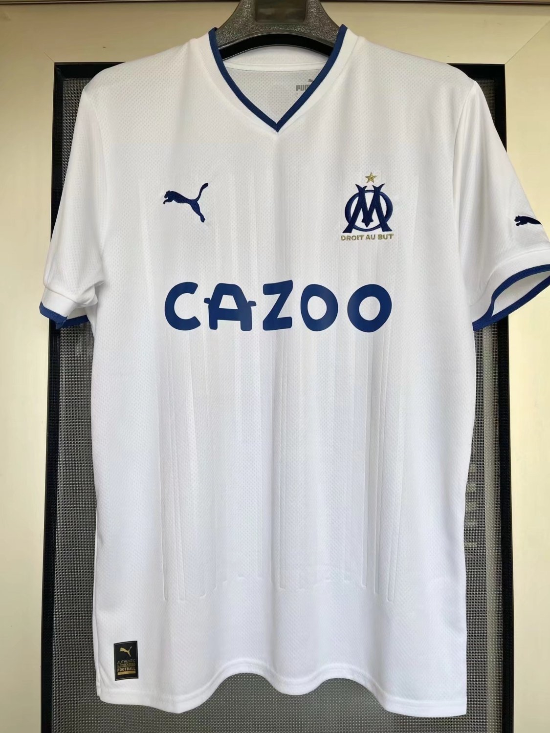 Olympique Marseille Soccer Jersey Replica Home Mens 2022/23