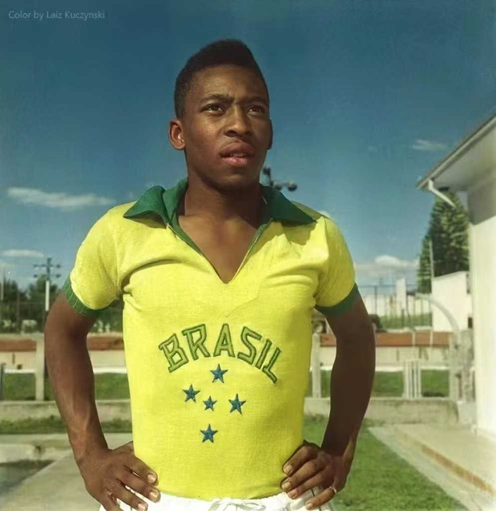 Brazil Soccer Jersey Replica Home 1958 Mens (Retro)
