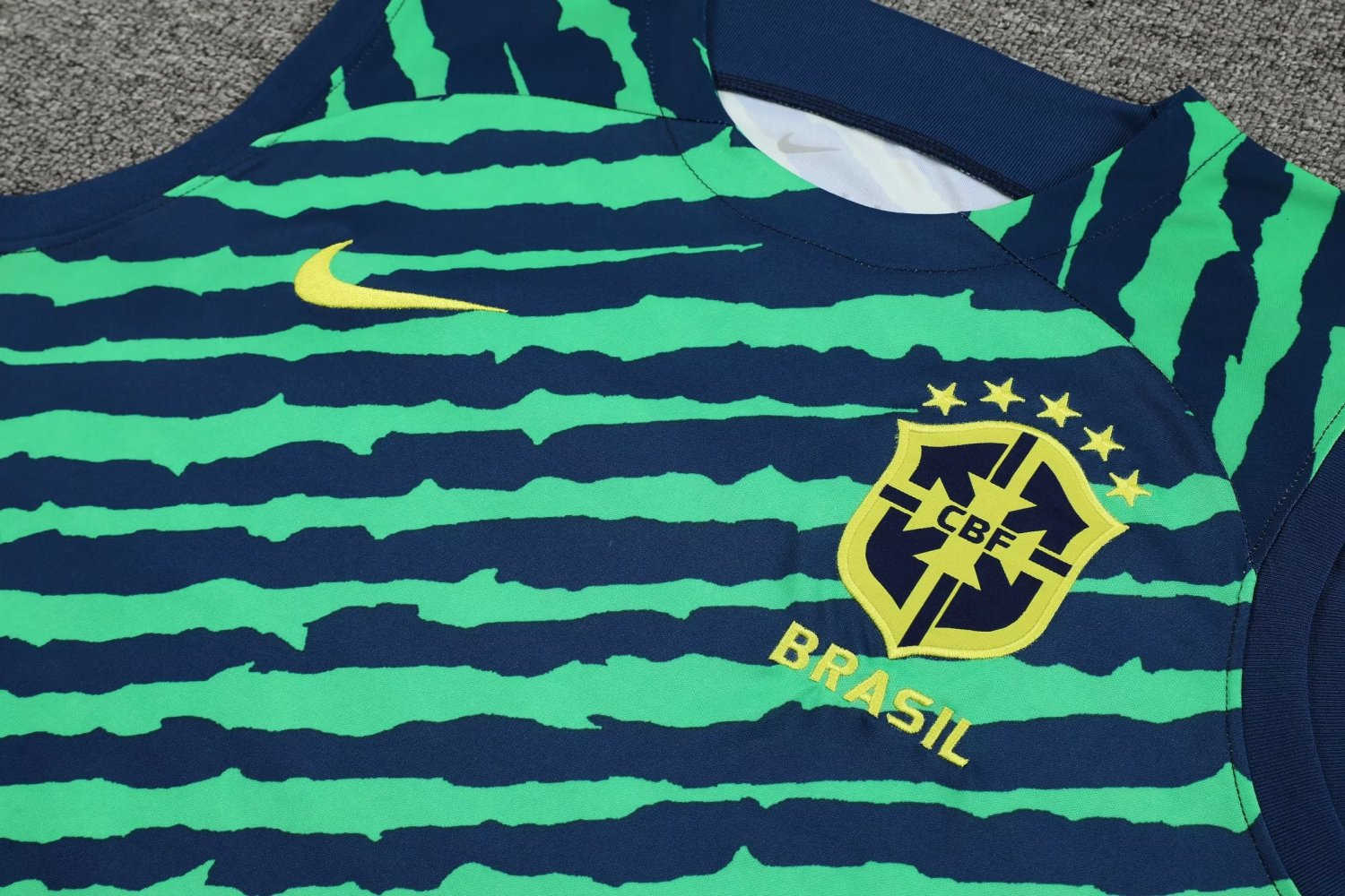 Brazil Soccer Singlet + Short Replica Green 2022 Mens