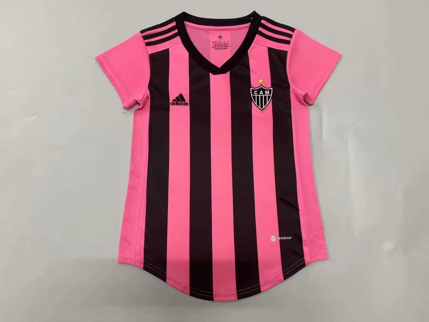 Atletico Mineiro Soccer Jersey Replica Pink 2022/23 Womens (Camisa Outubro Rosa)