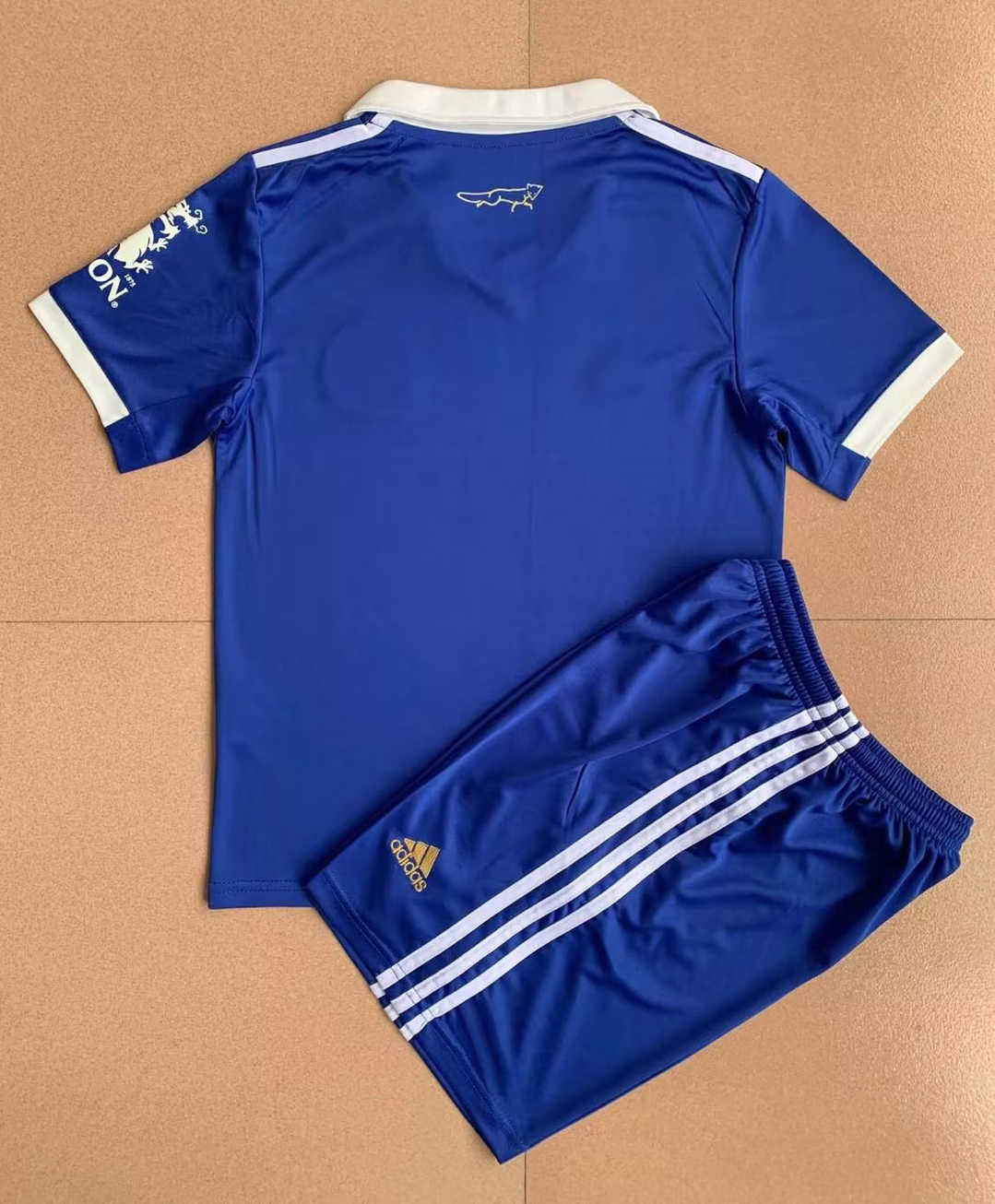 Leicester City Soccer Jersey + Short Replica Home 2022/23 Youth