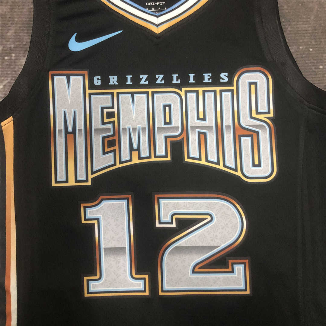 Memphis Grizzlies Swingman Jersey Black 2022/23 Mens (City Edition)