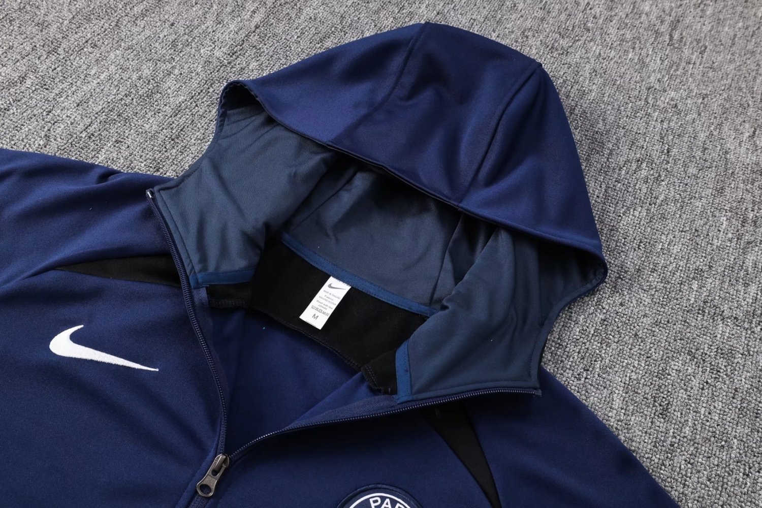 PSG Soccer Jacket + Pants Replica Navy 2022/23 Mens (Hoodie)