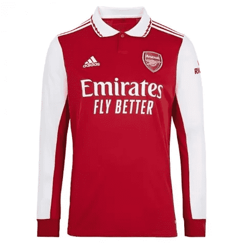 Arsenal Soccer Jersey Replica Home 2022/23 Mens (Saka #7 Long Sleeve)