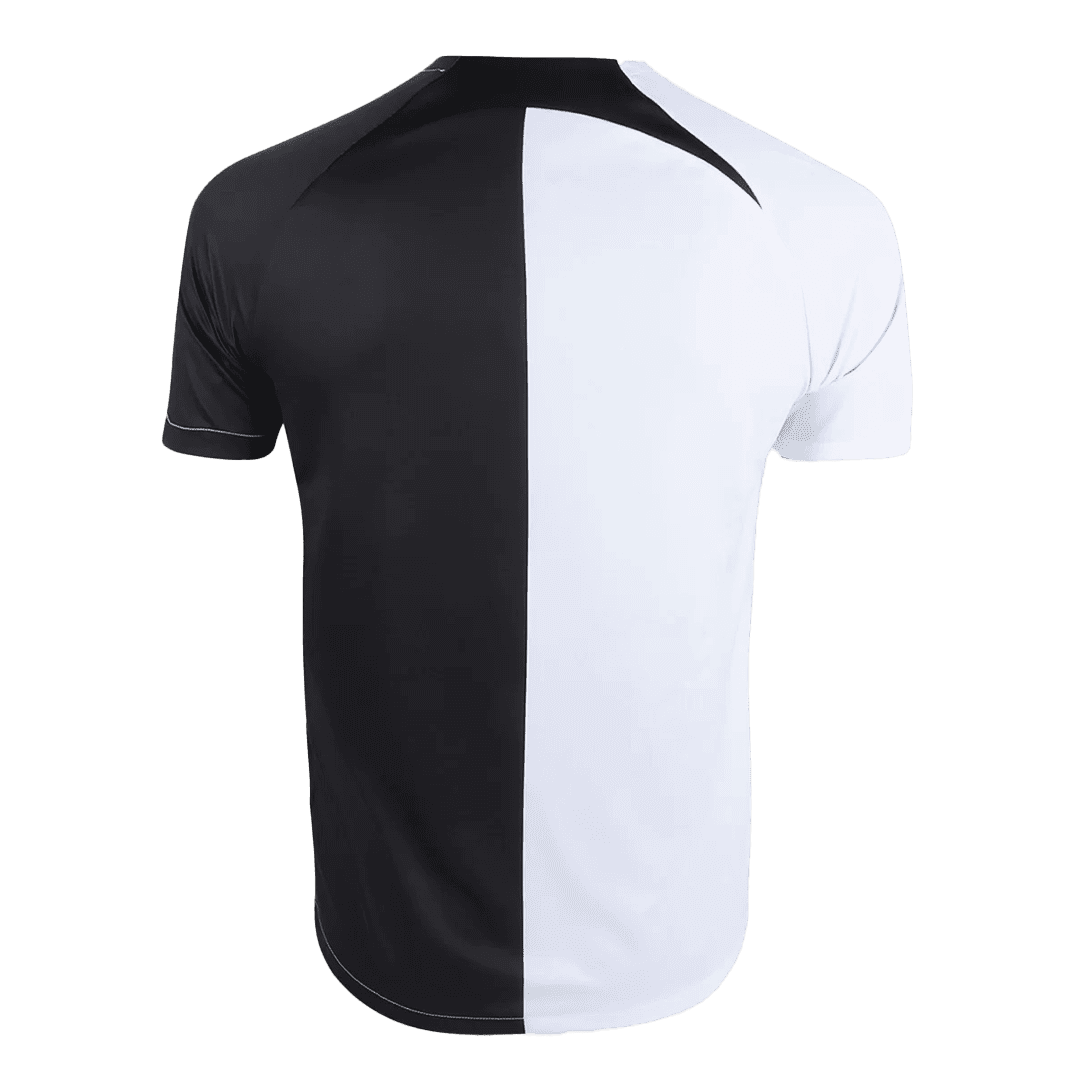 Corinthians Soccer Jersey Replica Black & White 2023/24 Mens (Pre-Match)