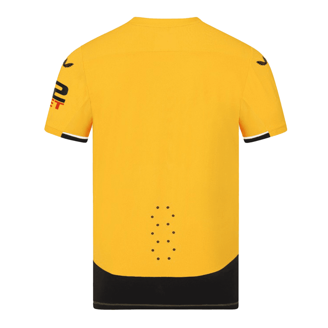 Wolves Soccer Jersey Replica Home 2022/23 Mens (Player Version)