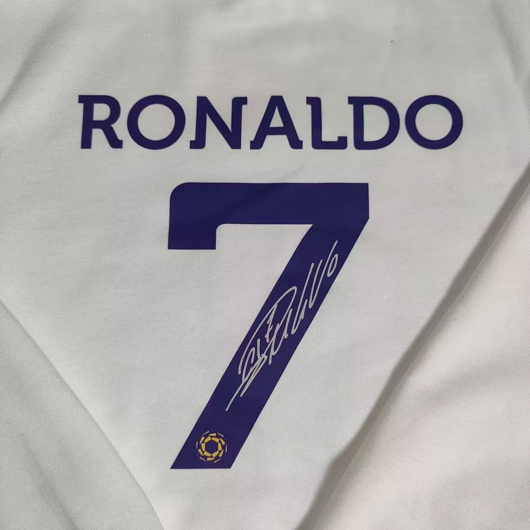 Al Nassr Soccer Sweatshirt Replica Ronaldo White 2022/23 Mens (Hoodie)