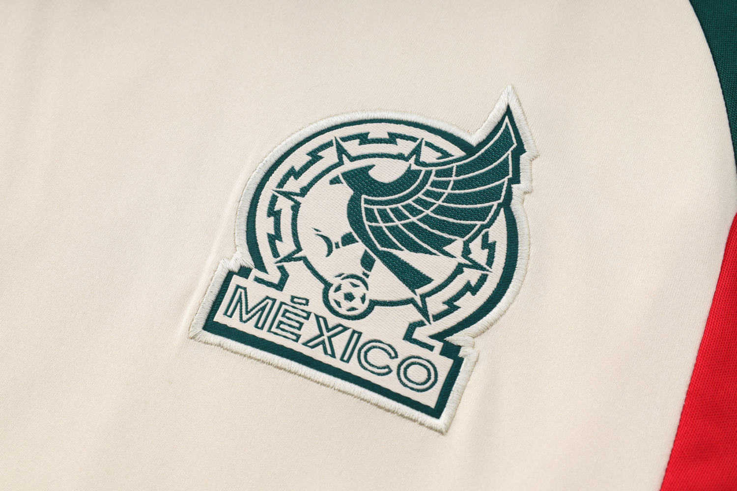 Mexico Soccer Training Jersey Replica Cream 2023 Mens (Pre-Match)