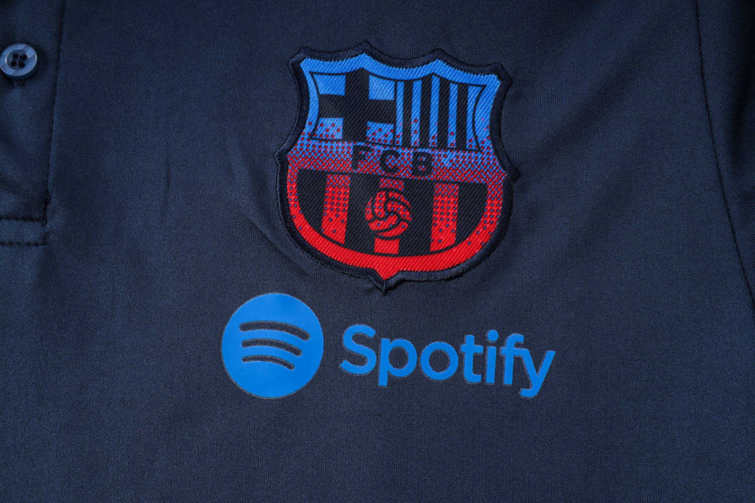 Barcelona Soccer Polo Replica Royal 2023/24 Mens