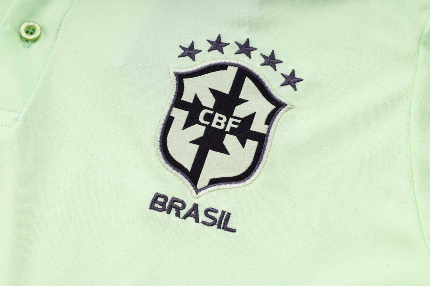 Brazil Soccer Polo Replica Green 2023 Mens
