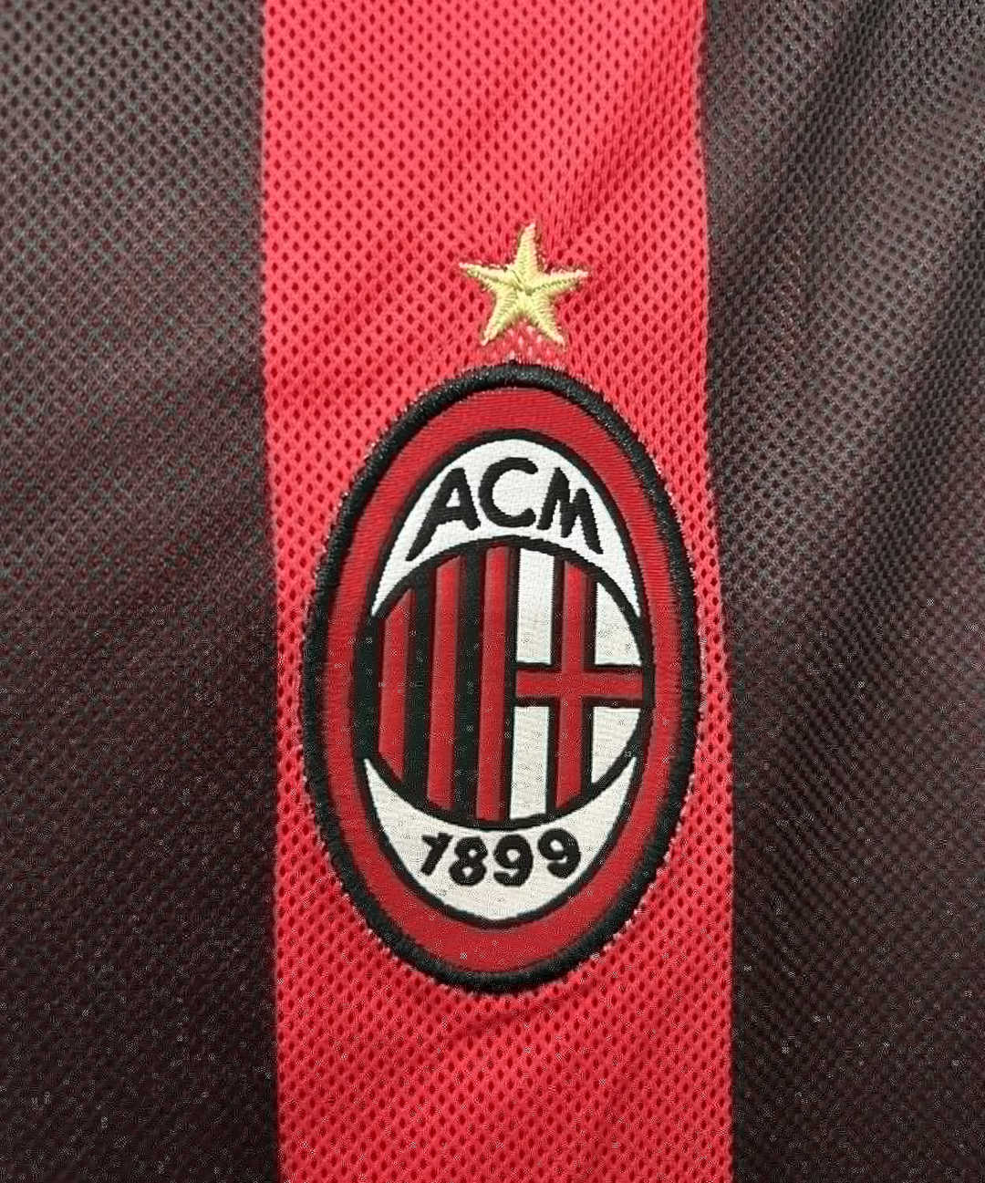 AC Milan Soccer Jersey Replica Home 2002/2003 Mens (Retro)