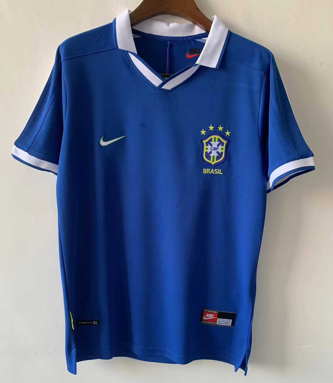 Brazil Soccer Jersey Replica Away 1997 Mens (Retro)