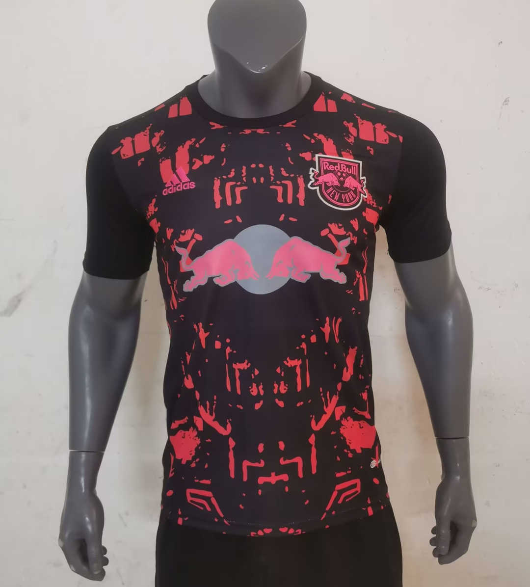 Red Bull New York Soccer Jersey Replica Black 2023/24 Mens (Special Edition)