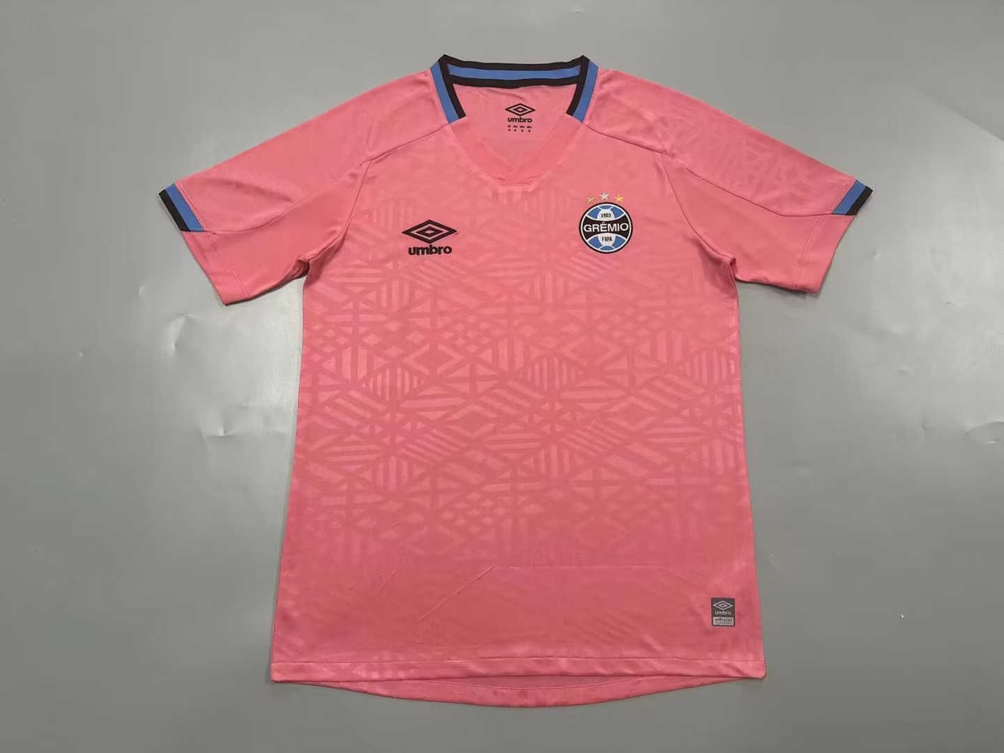 Gremio Soccer Jersey Replica Pink October 2023/24 Mens
