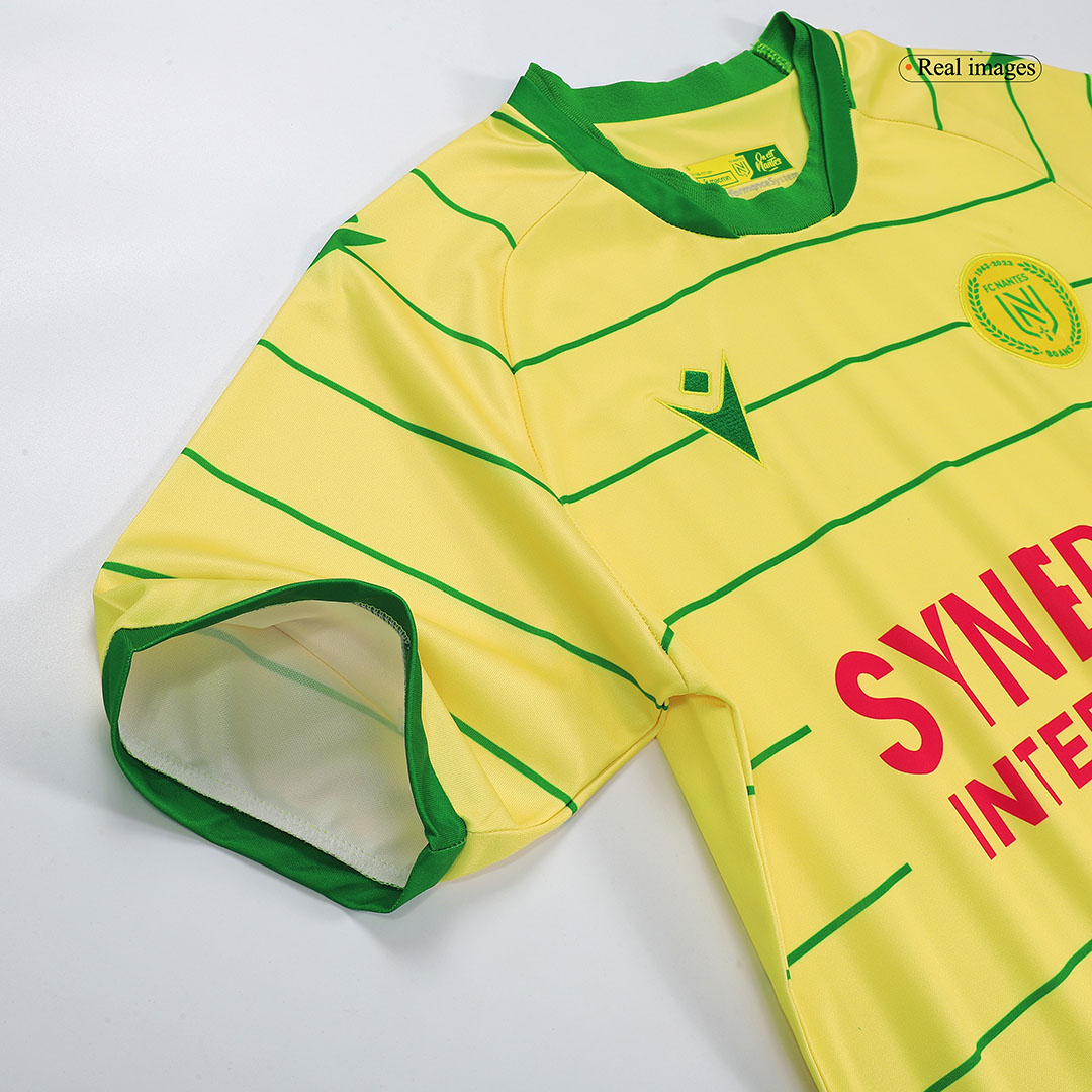 FC Nantes Soccer Jersey Replica 80th Anniversary Yellow 2023 Men's