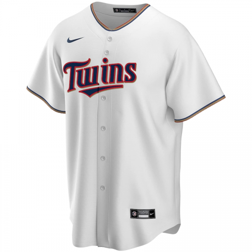 Minnesota Twins 2020 Home White Replica Custom Jersey Mens 