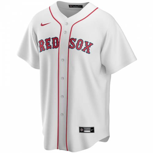 Boston Red Sox 2020 Home White Replica Custom Jersey Mens 