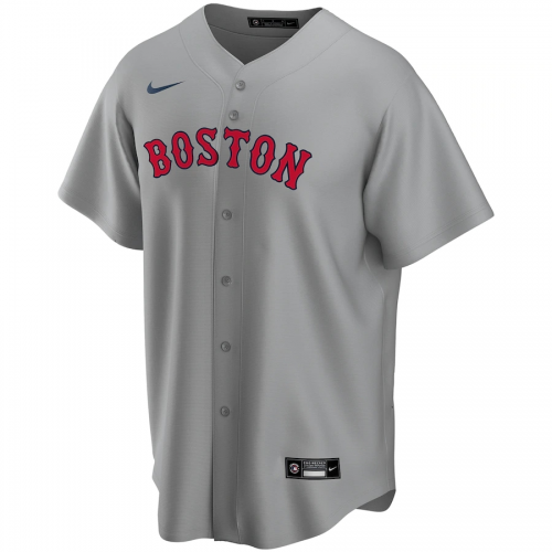 Boston Red Sox 2020 Gray Road Replica Custom Jersey Mens 