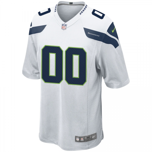 Seattle Seahawks Mens White Player Game Jersey 