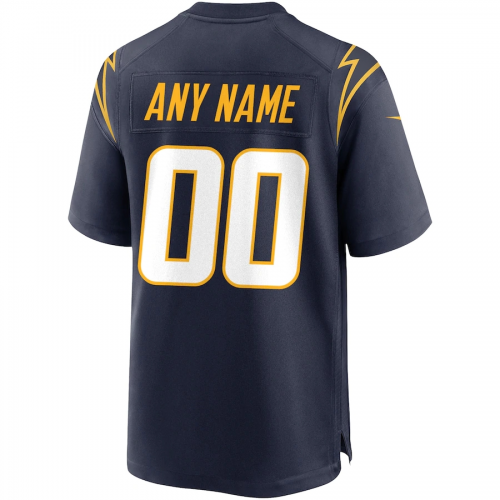 Los Angeles Chargers Mens Navy Player Game Jersey Alternate