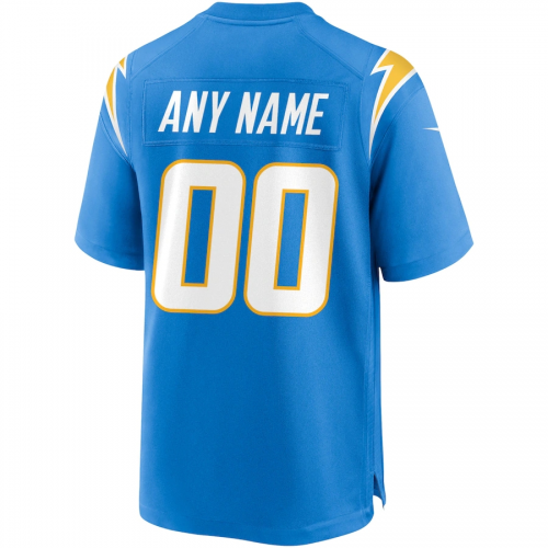 Los Angeles Chargers Mens Powder Blue Player Game Jersey 