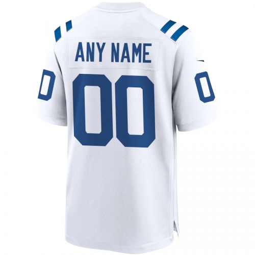 Indianapolis Colts Mens White Player Game Jersey 