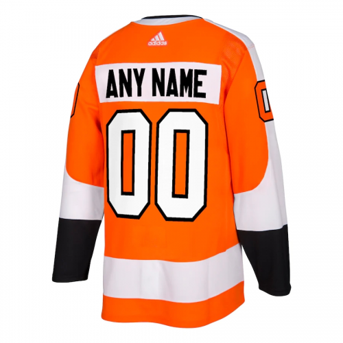 Philadelphia Flyers Orange  Custom Practice Jersey Mens 