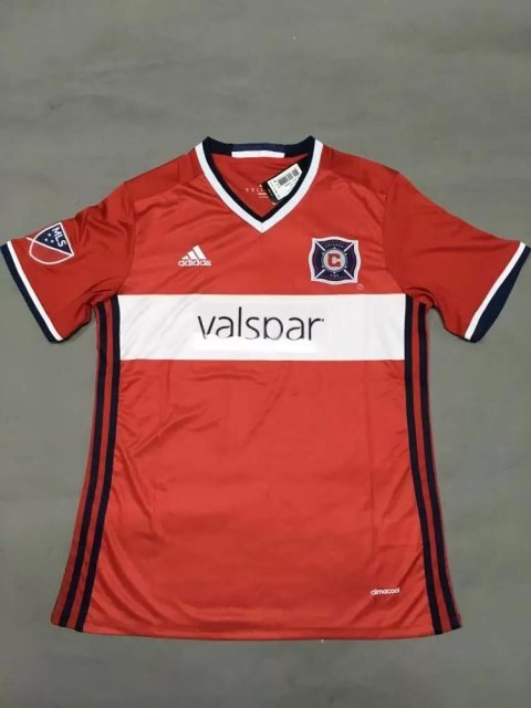 Chicago Fire Home Red Soccer Jersey Replica  2016/17